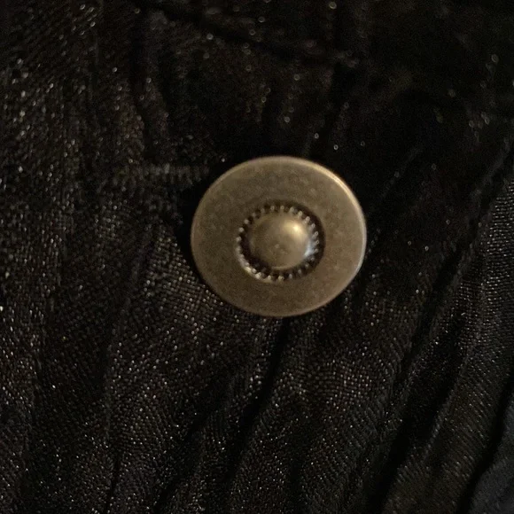 Gorgeous Ruby Rd short black textured 3/4 sleeve jacket (10) EUC! - Picture 8 of 16